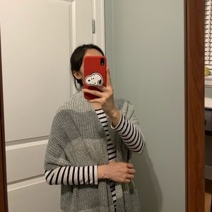 grey scarf from korea 10/10 condition
